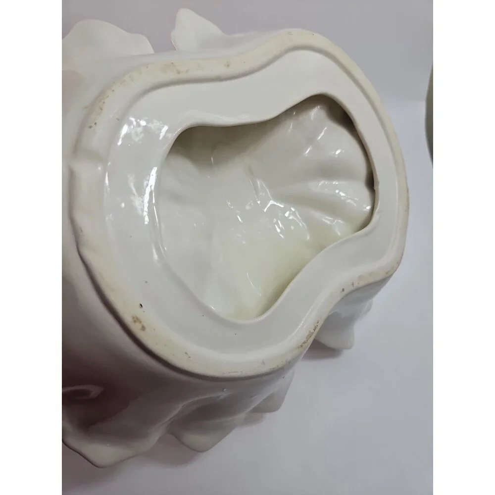 Vintage Holland Mold Pottery Large Lobster Crawfish Serving Dish Platter Divided